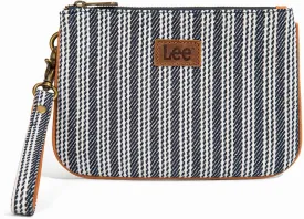 Montana West x Lee Large Wristlet Wallets for Women Striped Slim Cell Phone Clutch Purses Handbag with Wrist Strap