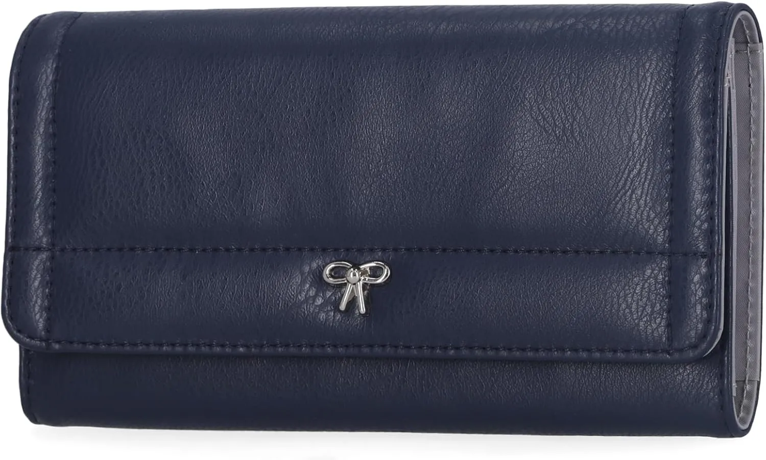 Mundi File Master Womens RFID Blocking Wallet Clutch Organizer With Change Pocket