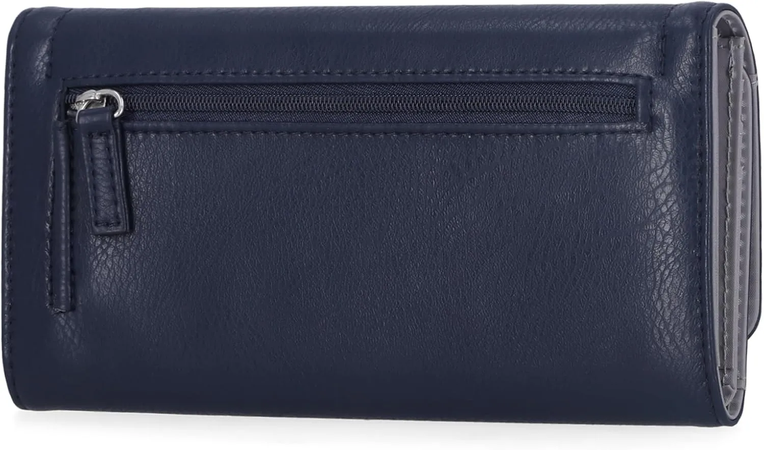 Mundi File Master Womens RFID Blocking Wallet Clutch Organizer With Change Pocket