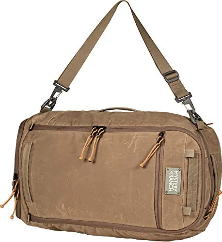 MYSTERY RANCH Mission Duffle Bag - Waterproof Luggage for Travel 55L Bag, Waxed Wood