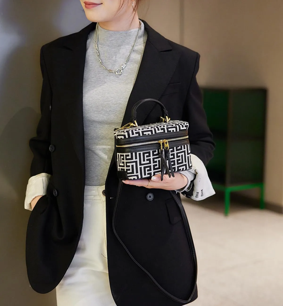New Classic Satchel Crossbody Purse for Women Chic Mini Box Purse, Women Crossbody Shoulder Bag