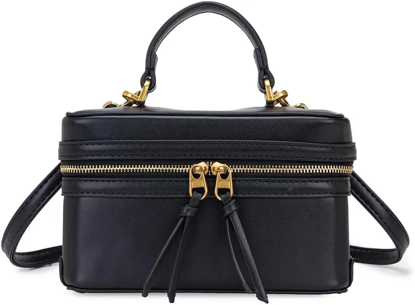 New Classic Satchel Crossbody Purse for Women Chic Mini Box Purse, Women Crossbody Shoulder Bag