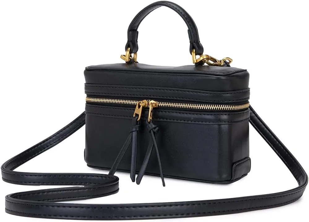 New Classic Satchel Crossbody Purse for Women Chic Mini Box Purse, Women Crossbody Shoulder Bag