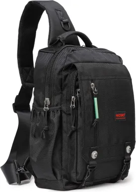 NICGID Sling Bags Chest Shoulder Backpacks, 13.3'' 14.1'' 15.6''Laptop Backpack Crossbody Messenger Bag Travel Outdoor