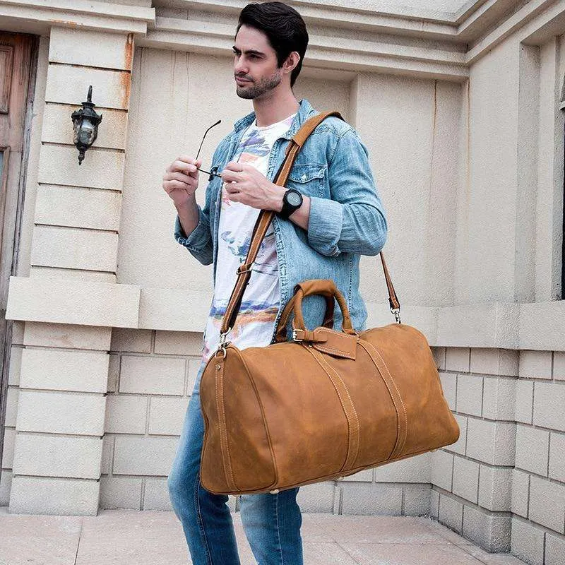 Norseman 100% Leather Duffel
