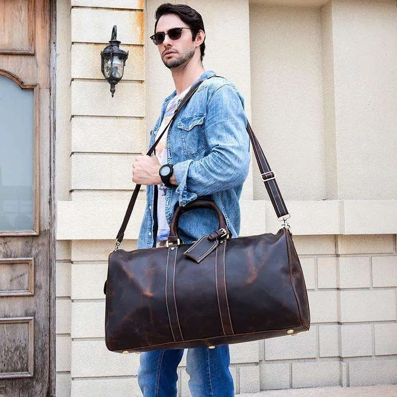 Norseman 100% Leather Duffel