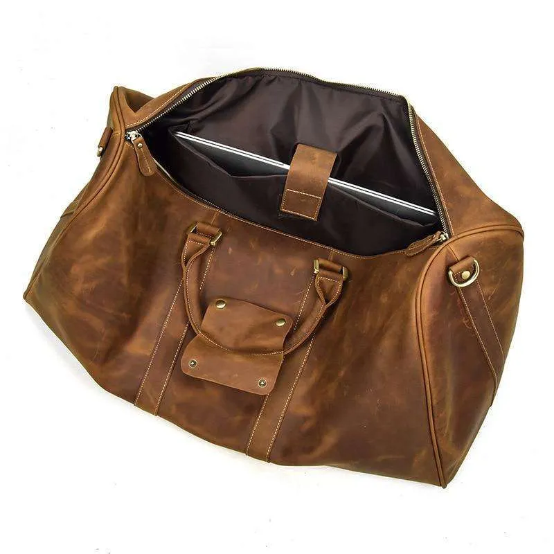 Norseman 100% Leather Duffel