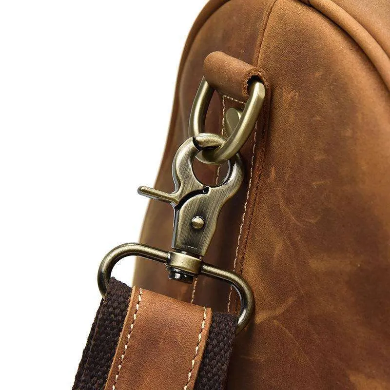Norseman 100% Leather Duffel