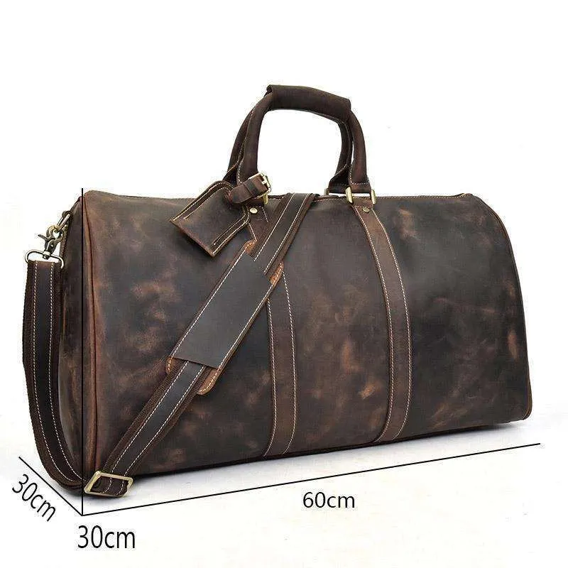 Norseman 100% Leather Duffel