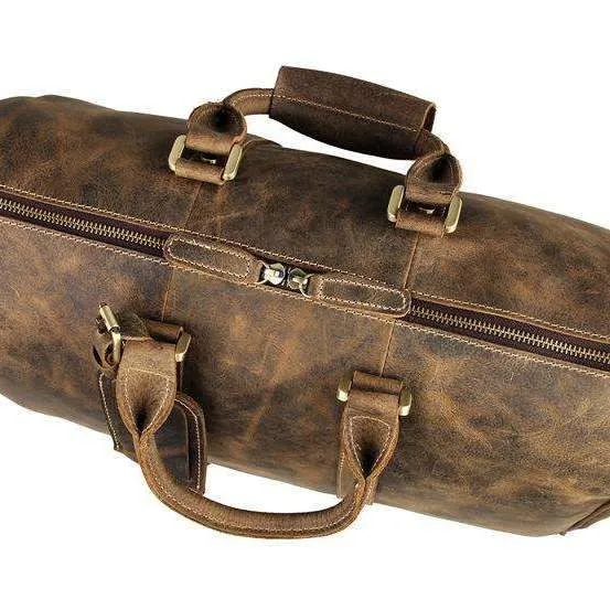 Norseman 100% Leather Duffel