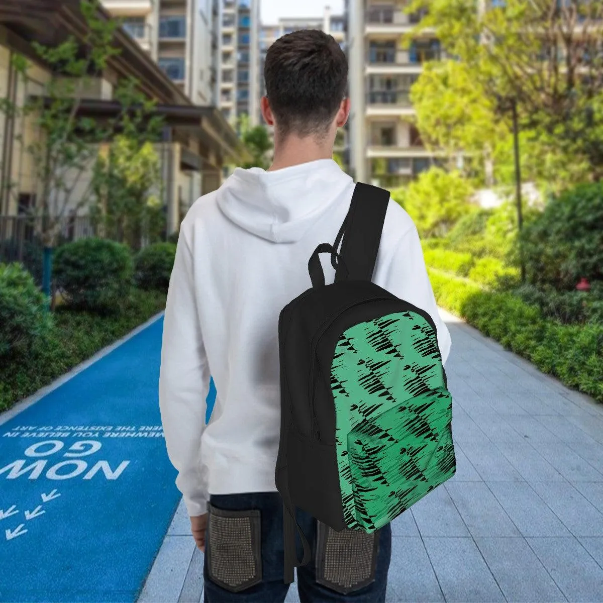 Ryan's Geometric Inspired Laptop Backpack
