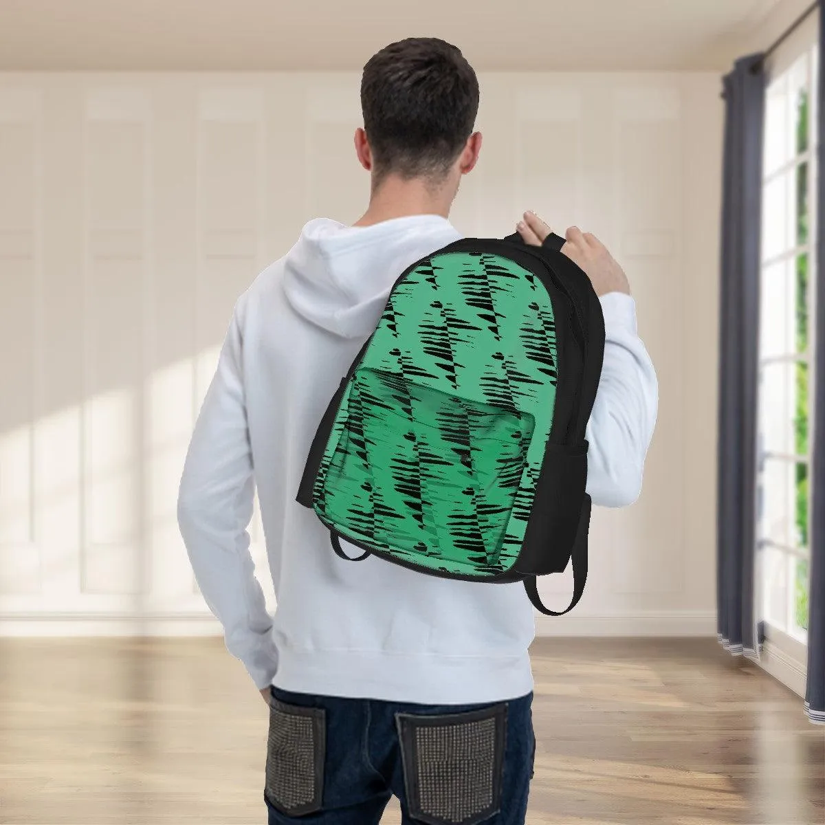 Ryan's Geometric Inspired Laptop Backpack