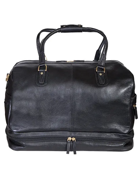 Scully Large Leather Duffel Bag Assorted Colors