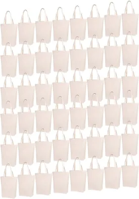 Simpli-Magic Canvas Tote Bags,13"x15", Natural