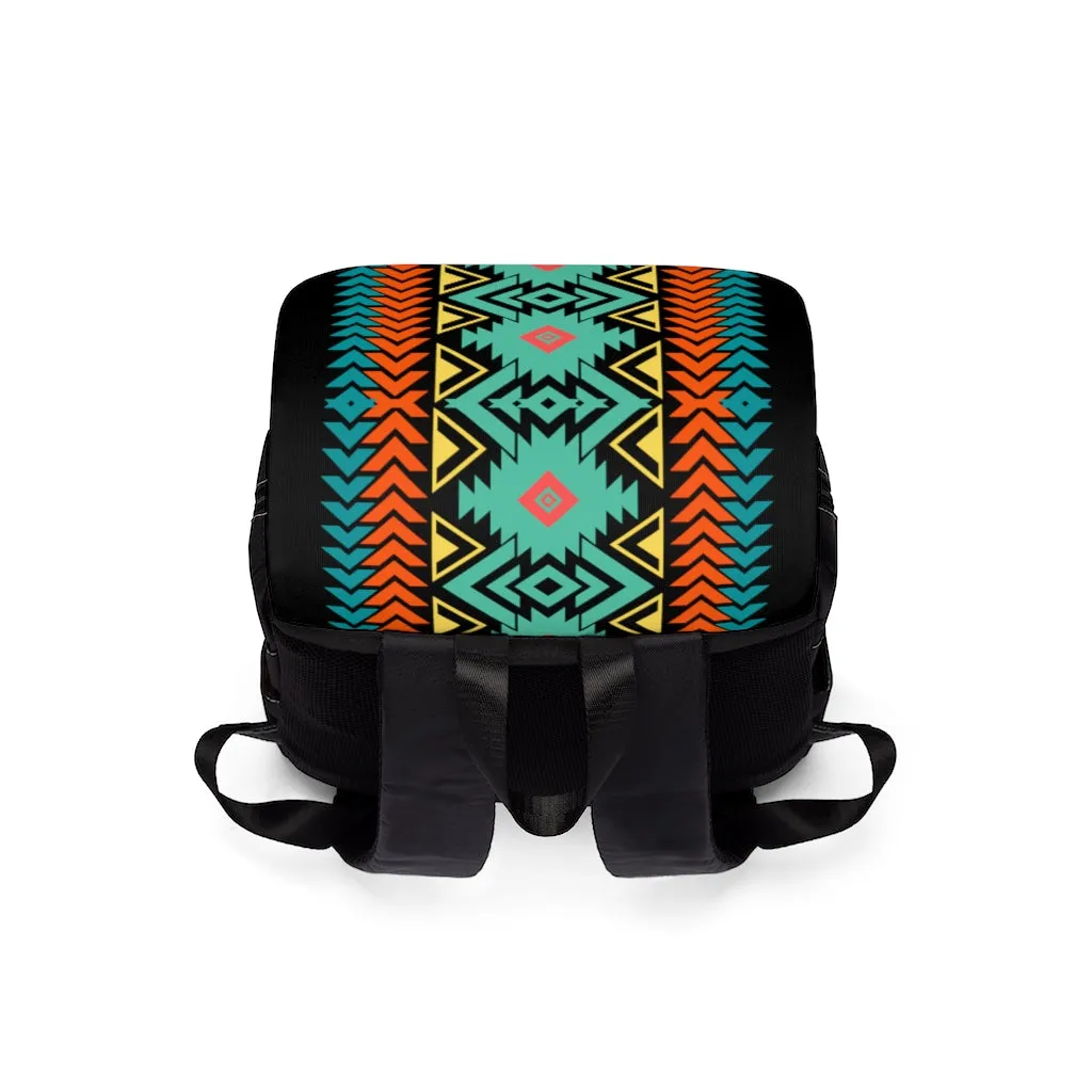 Southwestern Backpack | Unisex Casual Shoulder Backpack