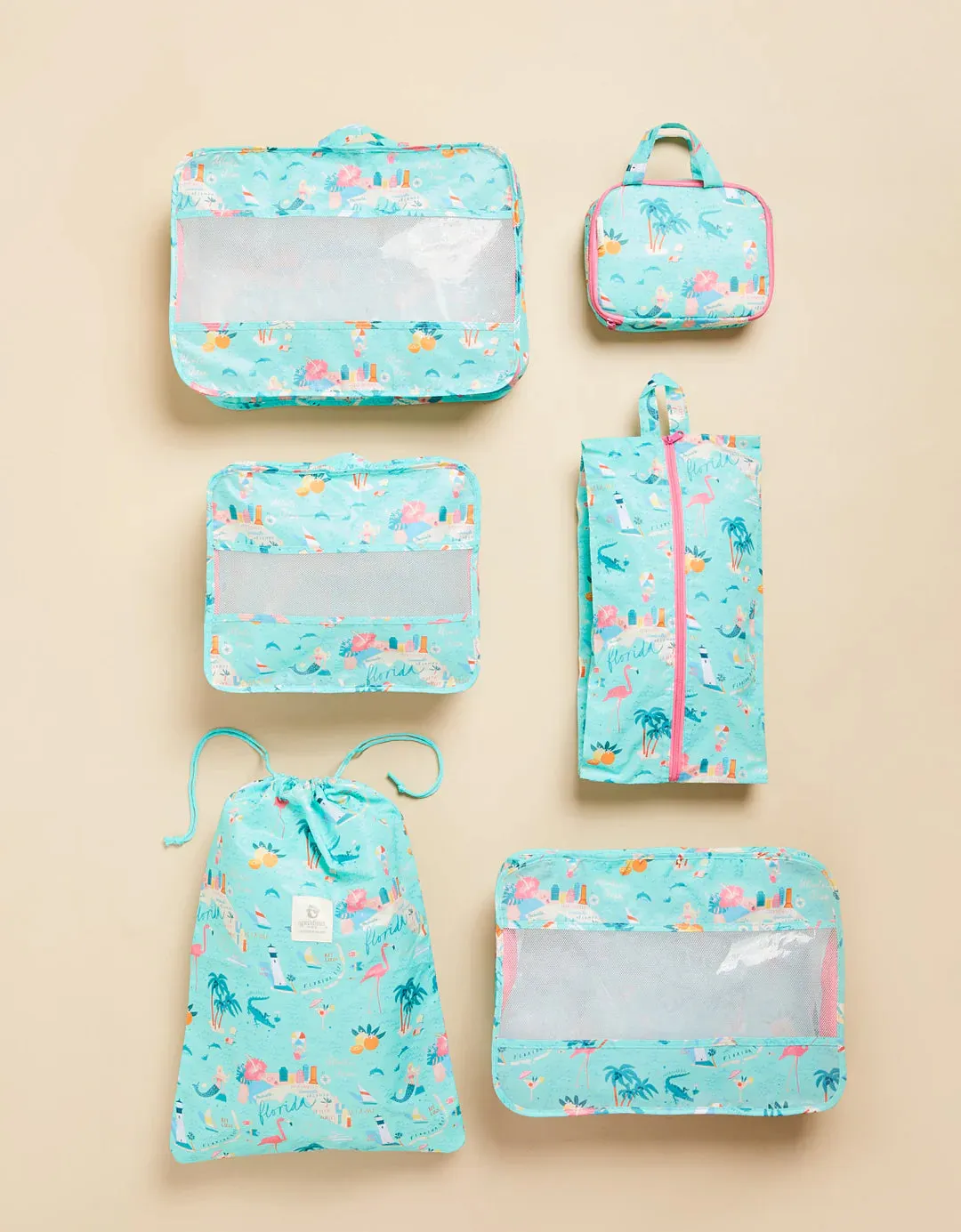 Spartina 449 Packing Cubes Florida