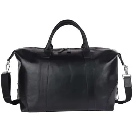 Stylish Black Duffle Bag: 28cm x 44cm x 22cm Dimensions