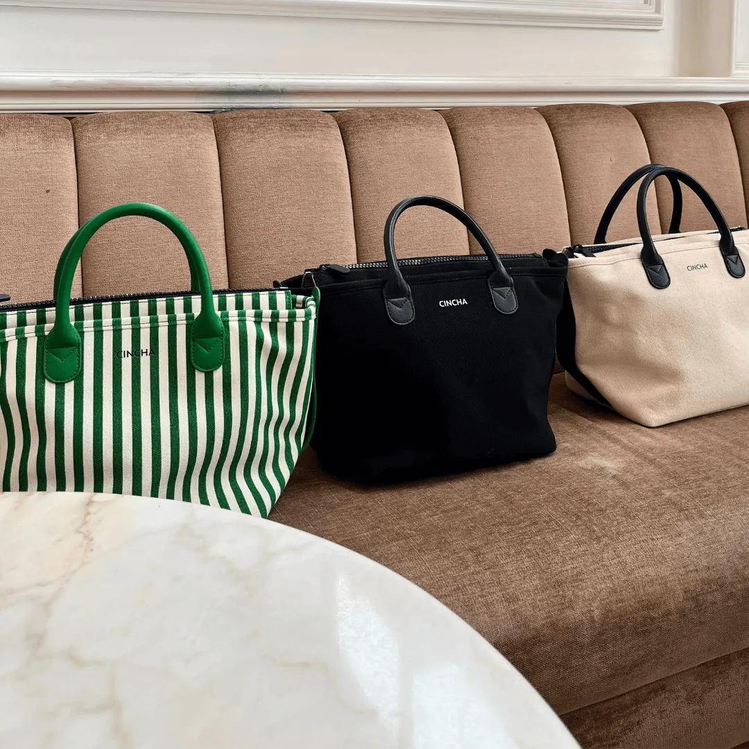 The Mini Canvas Go-Tote - Cream