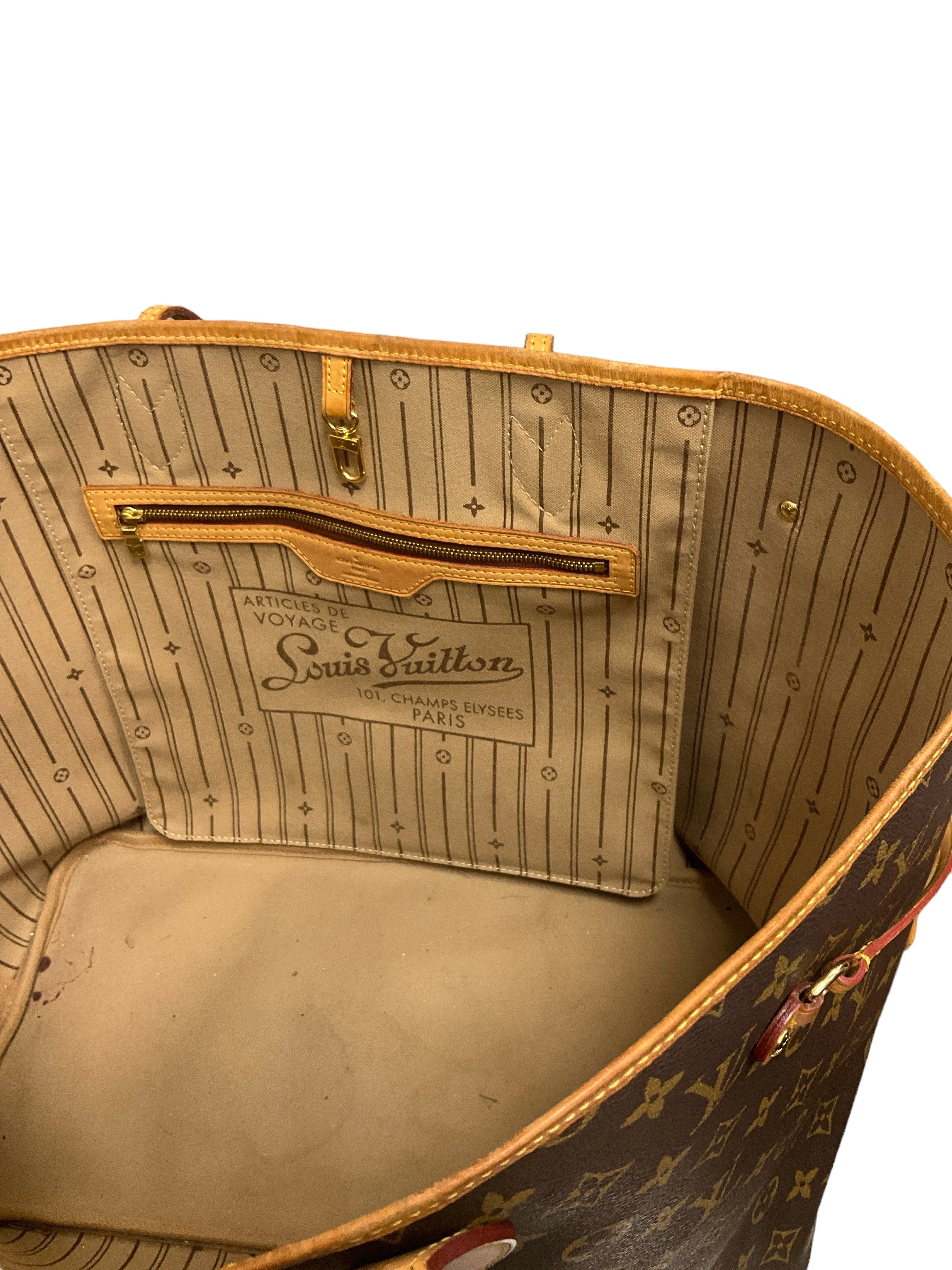Tote Luxury Designer By Trendy Inspired Louis Vuitton  Size: Large