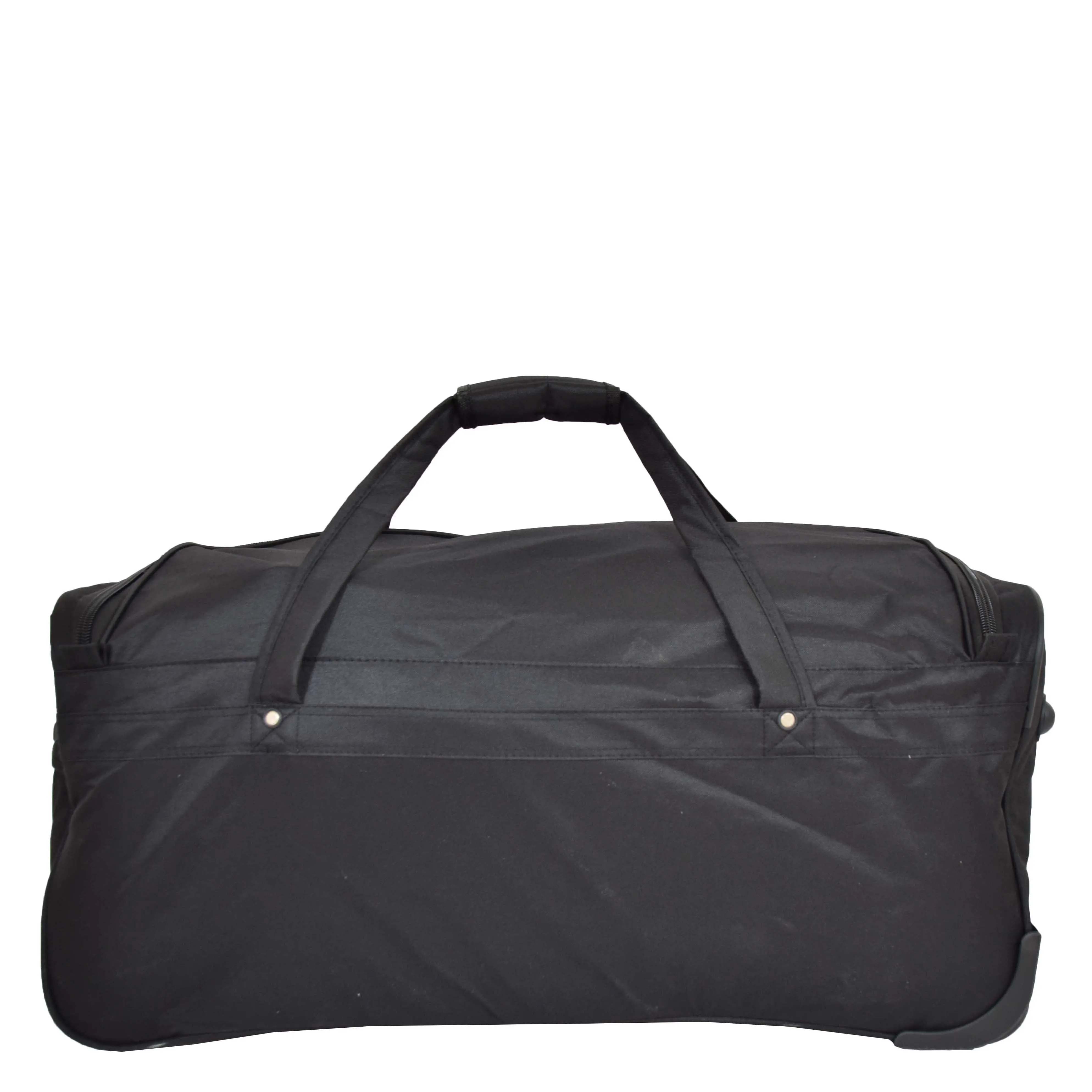 Travel Duffle Bag 28" Lightweight Wheeled Holdall Weekend Bag Marco Black
