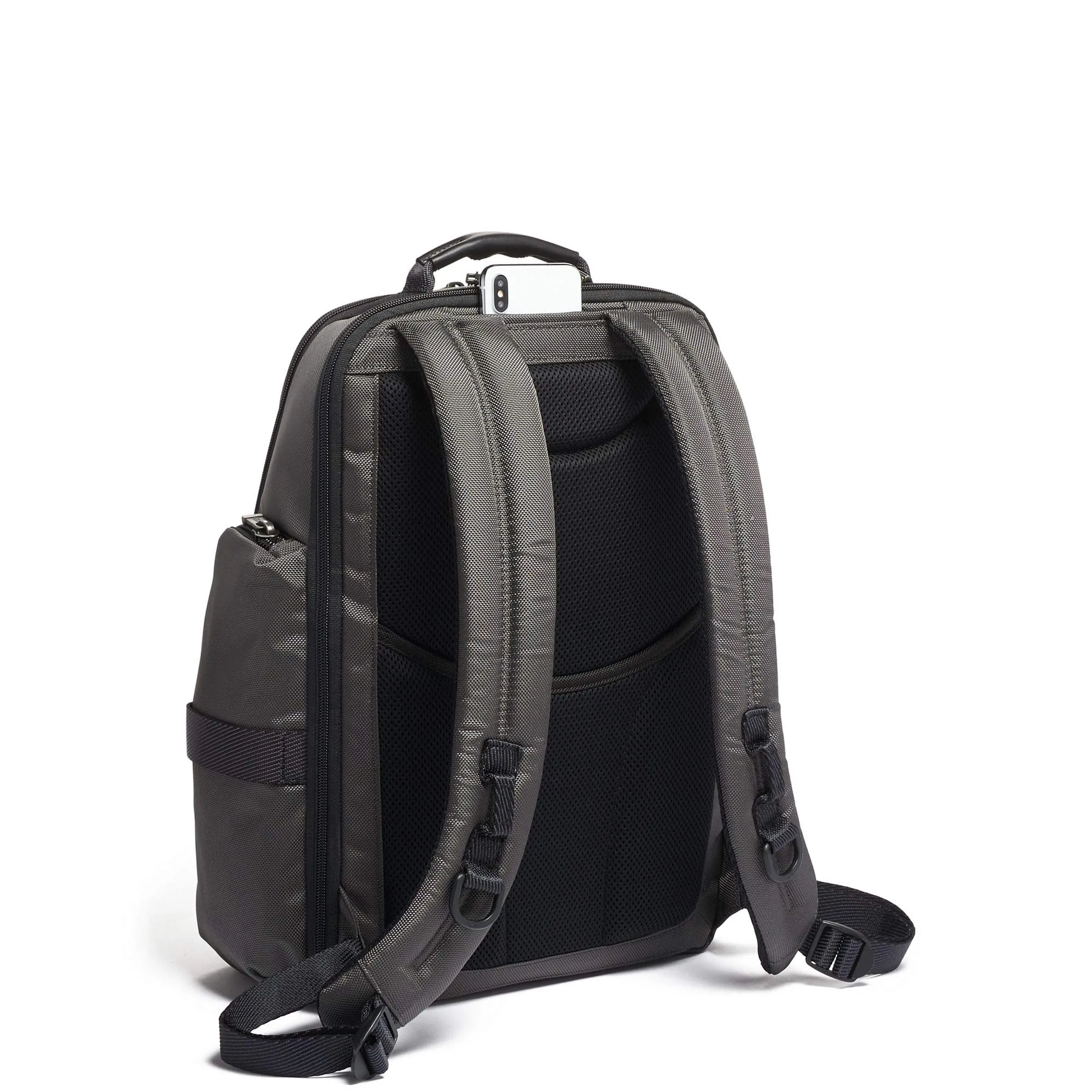 TUMI - Alpha Bravo Sheppard Deluxe Brief Pack Laptop Backpack - 15 Inch Computer Bag for Men and Women - Brushed Blue