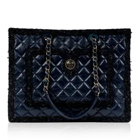 Tweed Shopper Tote