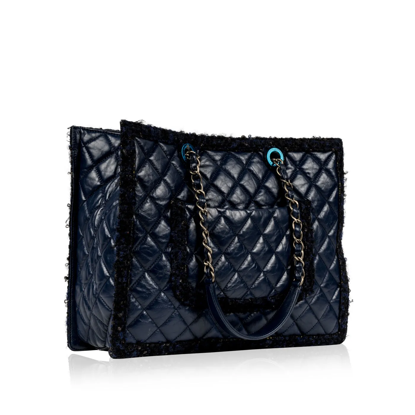 Tweed Shopper Tote