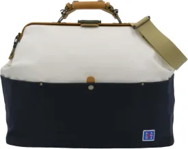 Two-Tone Fashionable Canvas Dareth Boston Bag