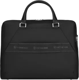 Victorinox Victoria Signature Briefcase - Women's Professional Computer Bag to Hold Laptop & Tablet - Includes Clutch and Detachable Shoulder Strap - 13 Liters, Black