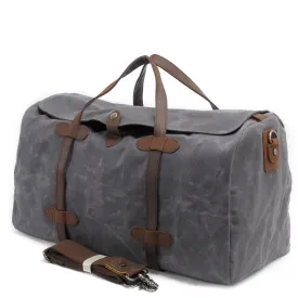 Waxed Canvas Duffle Bag Waterproof for Travel