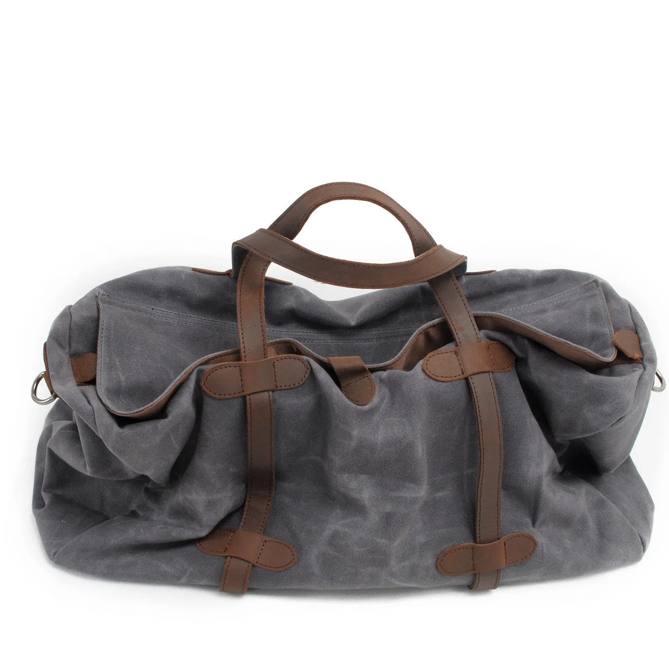 Waxed Canvas Duffle Bag Waterproof for Travel