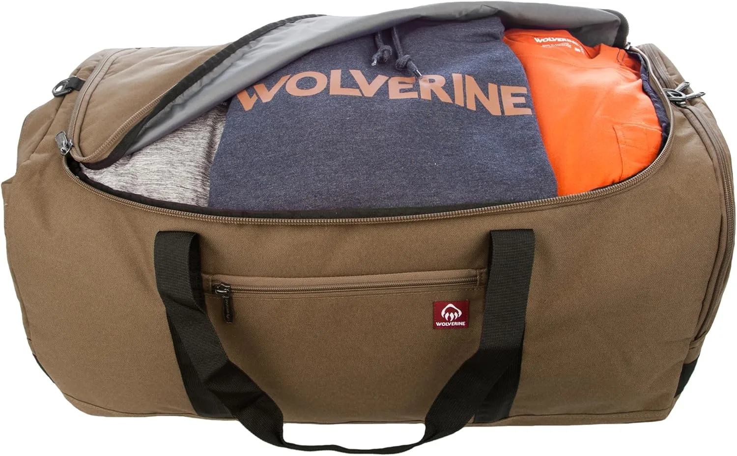 WOLVERINE 30" Duffel with Boot Made from High-Density Canvas, 112l Capacity Main Compartment