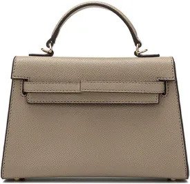Womens Top Handle Leather Handbags Mini Purses Totes Satchel Shoulder Bag for Ladies