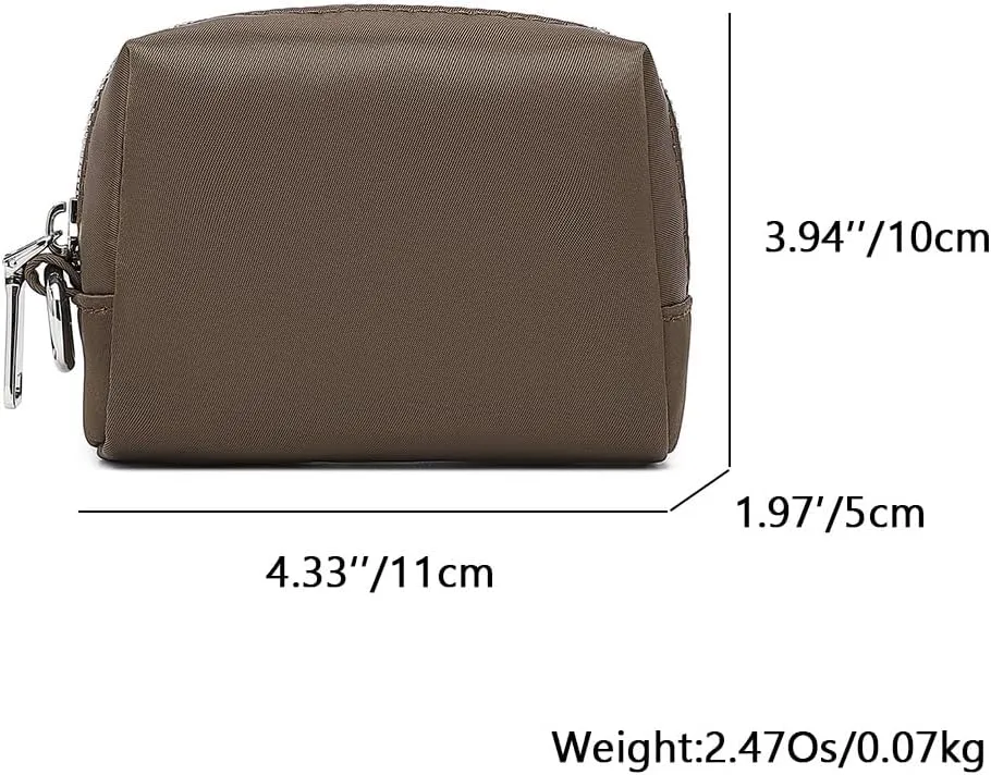 Wristband Bag for Women's Makeup nylon Small Wristlet Pouch Lightweight Stylish Convenient Storage Solution