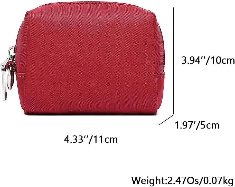 Wristband Bag for Women's Makeup nylon Small Wristlet Pouch Lightweight Stylish Convenient Storage Solution