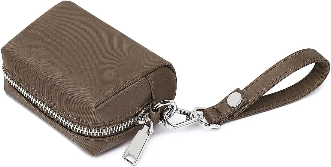 Wristband Bag for Women's Makeup nylon Small Wristlet Pouch Lightweight Stylish Convenient Storage Solution