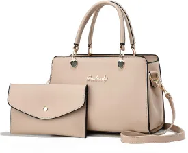 Xiaoyu Fashion Purses and Handbags for Women Elegant Crossbody bag Ladies Top Handle Satchel Shoulder Bags Small Totes