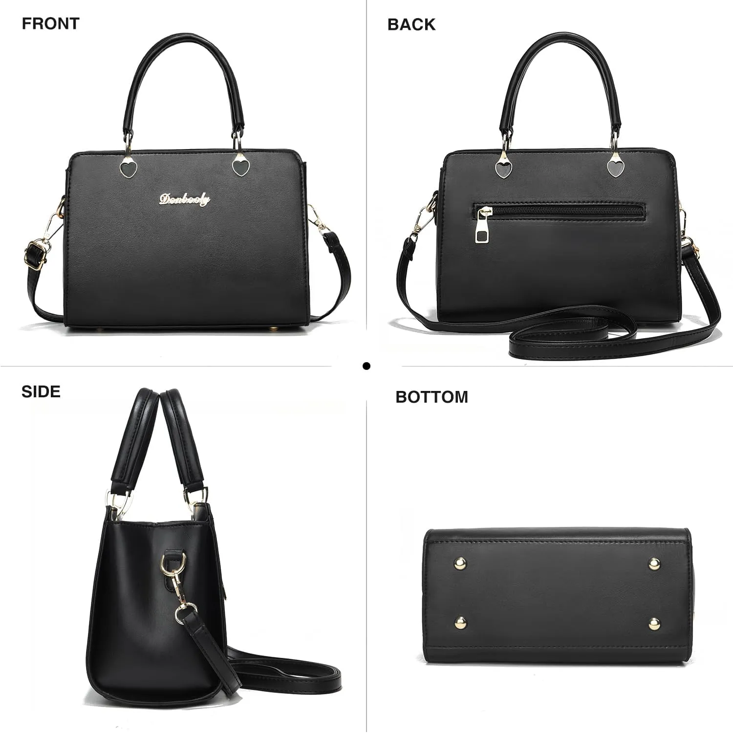 Xiaoyu Fashion Purses and Handbags for Women Elegant Crossbody bag Ladies Top Handle Satchel Shoulder Bags Small Totes