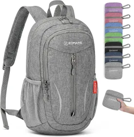 ZOMAKE 10L Small Packable Hiking Backpack - Lightweight Hiking Daypack - Tear Resistant Foldable Day Pack for Women Men